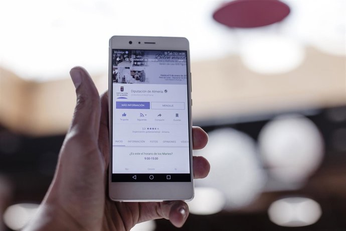 Diputación de Almería consolida sus perfiles en redes sociales.