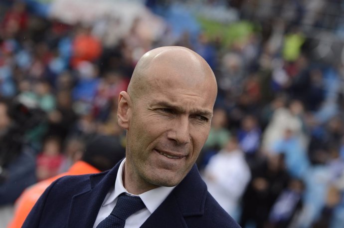 Zinedine Zidane en el Getafe C.F. S.A.D. - Real Madrid C.F. 