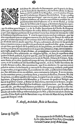 Hallan una referencia de los Pastorets del siglo XVII