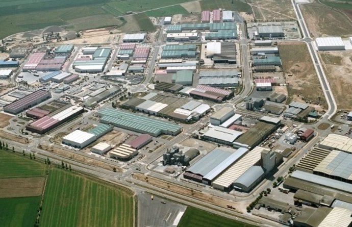 Polígono industrial de Valdeferrín en Ejea de los Caballeros (Zaragoza)