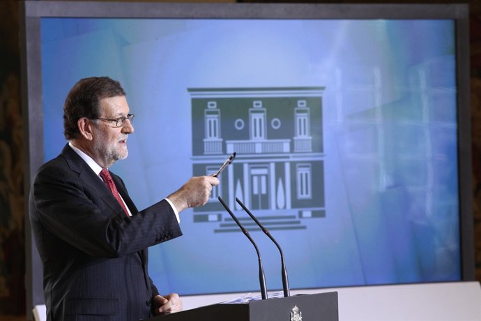 Rajoy comparece en la Moncloa