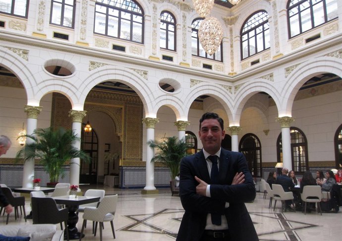 Israel Martínez, director del Hotel Miramar, Málaga 