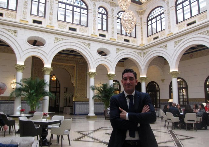 Israel Martínez, director del Hotel Miramar, Málaga 