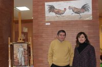 Exposición en Mérida de obras de profesores y alumnos de la Escuela de Arte de la ciudad