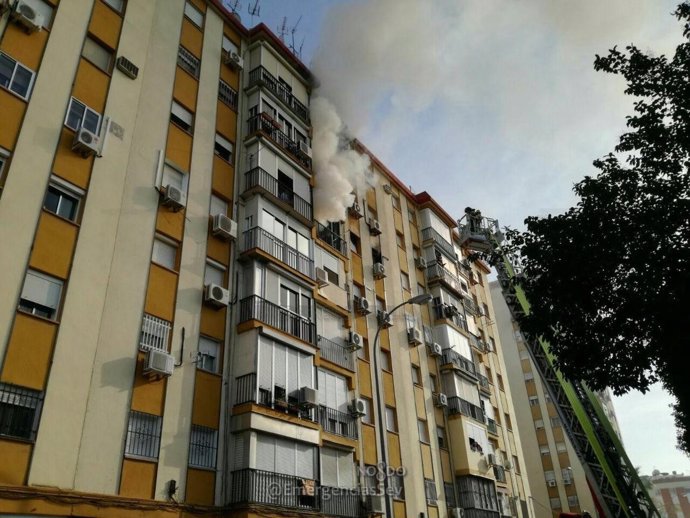 Vivienda siniestrada.