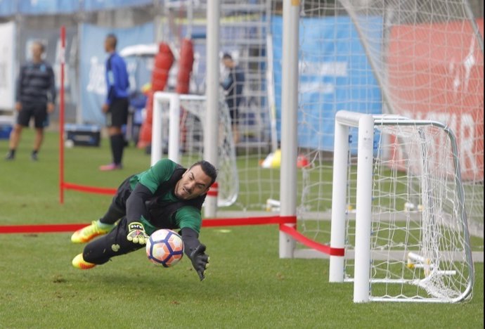 Roberto, portero del Espanyol