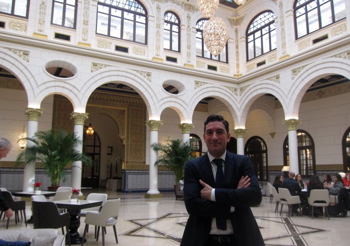 Israel Martínez, director del Hotel Miramar, Málaga 