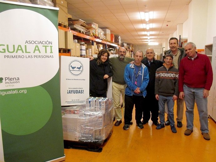 Recogida Banco de Alimentos en Asociación 'Igual a Ti'