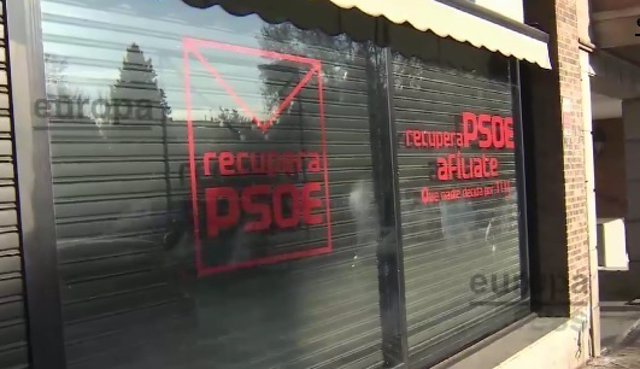 Sede de Recupera PSOE en la calle Ferraz, 10