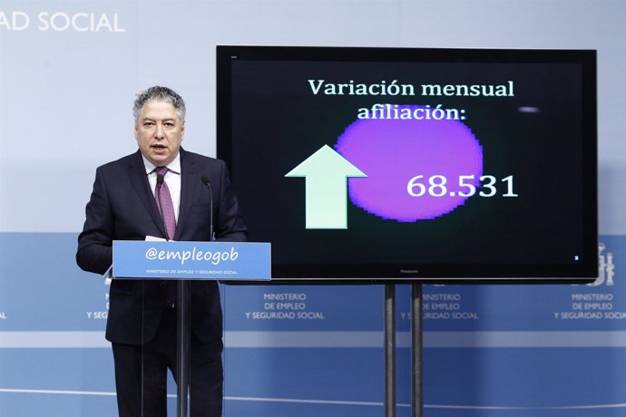 Tomás Burgos presenta los datos del paro