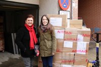 Mislata envía más de 2.000 pares de zapatos a los campamentos de refugiados sirios en la región de Epiro