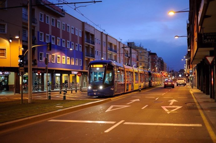 Servicio nocturno del tranvía