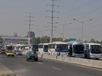 El sector de transporte de Guadalajara (México), en huelga por el 'gasolinazo'