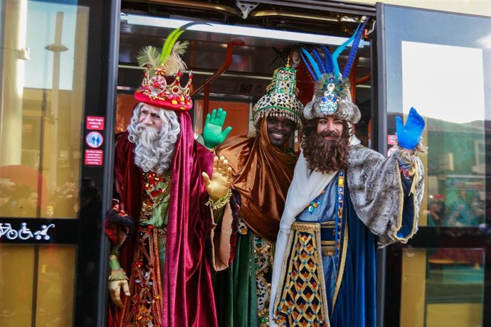 Llegada de los Reyes Magos a La Laguna