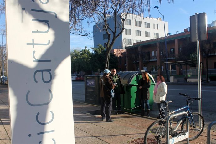 Susana Serrano en la Cartuja.