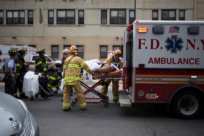 Accidente de tren en Nueva York