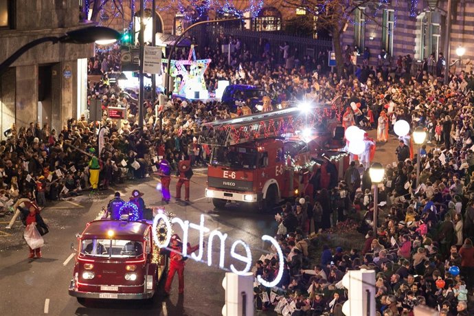 Cabalgata de Reyes en Bilbao