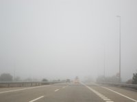 Niebla en 17 tramos de carreteras de CyL