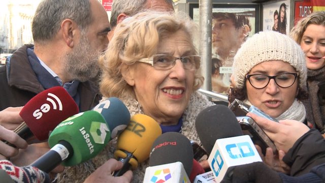 Carmena pide a los madrileños "que no tengan miedo"