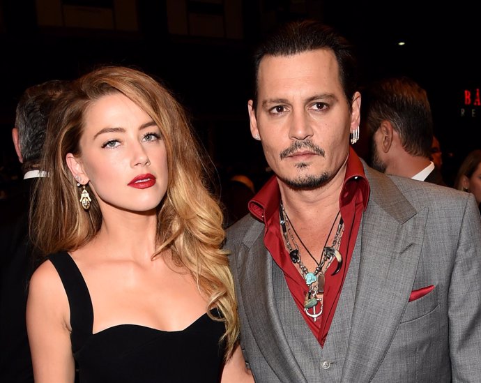 Amber Heard y Johnny Depp/ Getty