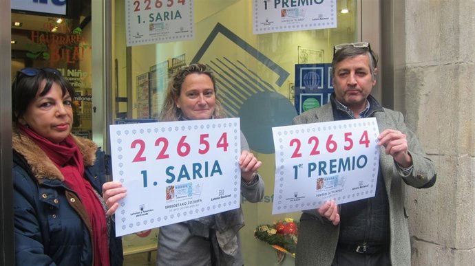 Primer premio de 'El Niño' en Bilbao