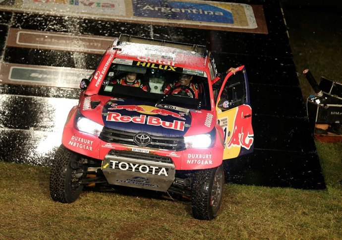 Nasser Al-Attiyah en el Rally Dakar