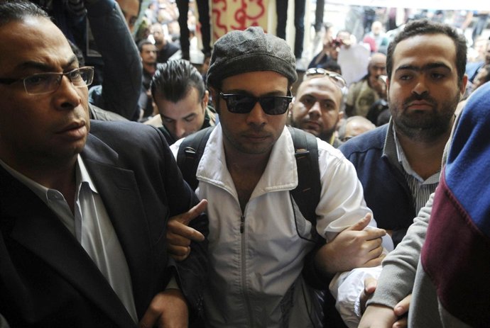 Activista Ahmed Maher, fundador de 6 de Abril