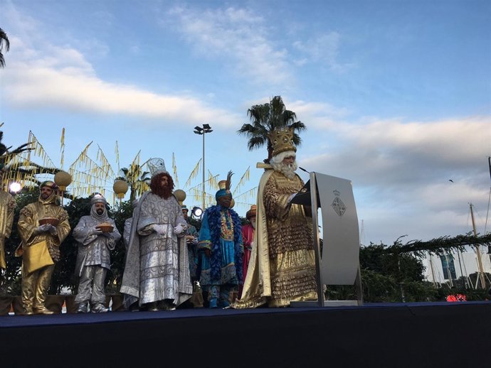 Los Reyes Magos en Barcelona