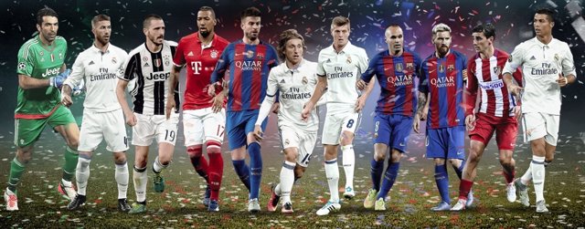Equipo ideal de la UEFA en 2017