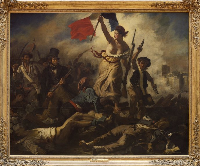 Cuadro de Delacroix
