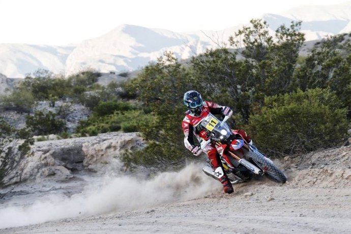 Joan Barreda en el Dakar