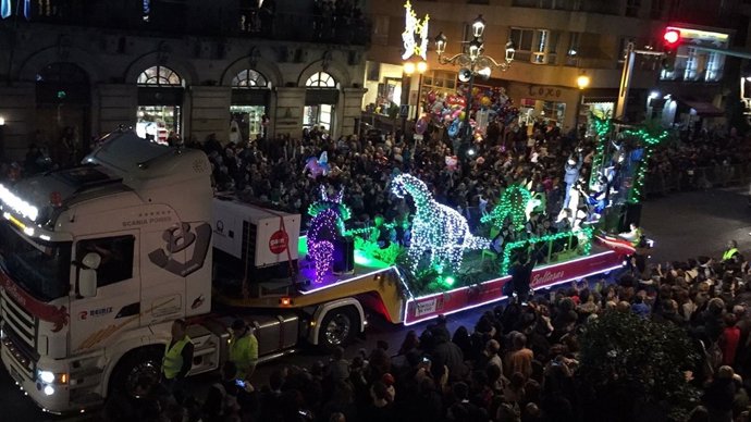 Cabalgata de Reyes en Vigo