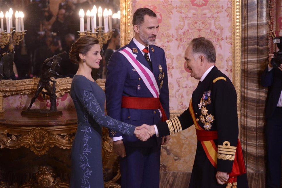 Los reyes felipe y letizia