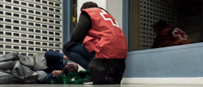 Cruz Roja Zaragoza moviliza la Unidad de Emergencia ante las bajas temperaturas