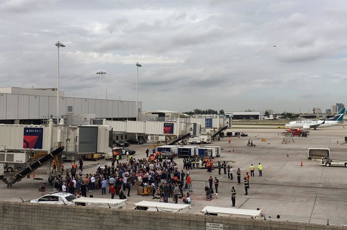 Tiroteo mortal en el aeropuerto de Florida