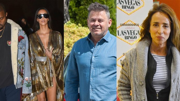 Kim kardashian, miky nadal y maría patiño