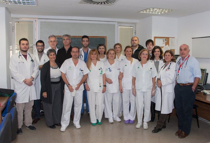 Equipo de la Unidad de Enfermedades Autoinmunes del Hospital Virgen del Rocío