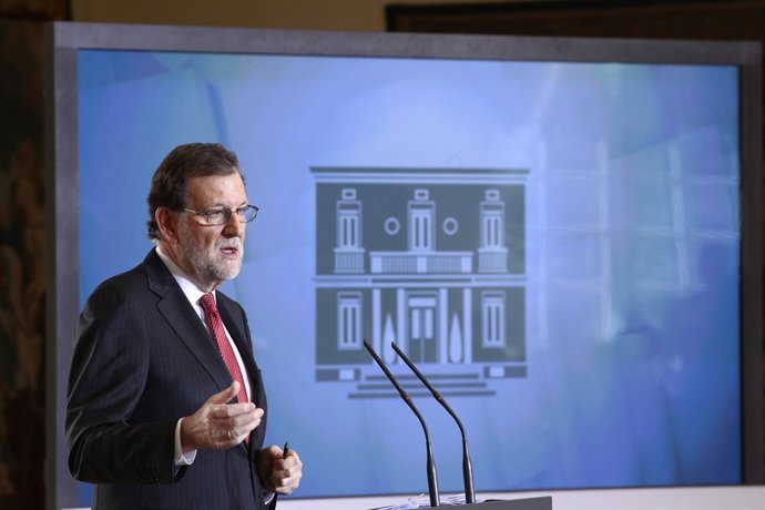 Rajoy comparece en la Moncloa