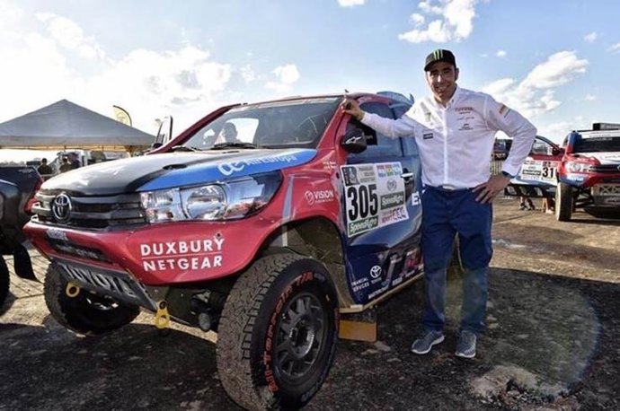 Joan Nani Roma en el Dakar