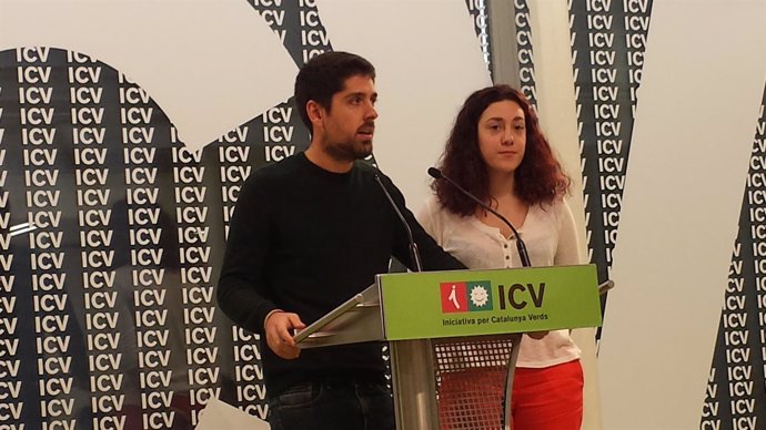 David Cid (ICV)  Aina Vidal (EnComúPodem)