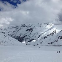 Unos 1.300 escolares disfrutan de la temporada de nieve gracias a la Diputación de Huesca