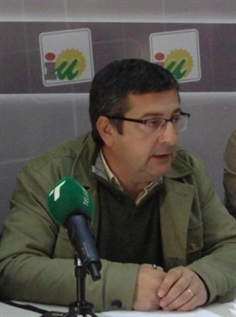 El portavoz municipal de IU en Aljaraque (Huelva), Sebastián Rivero