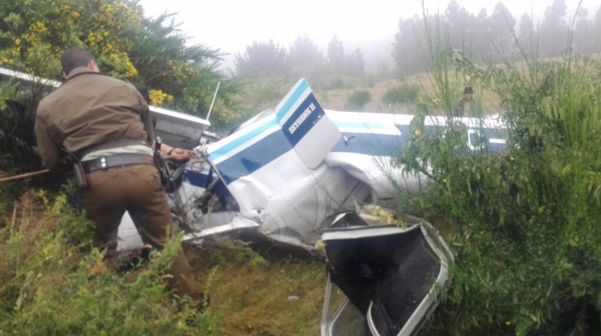 Cuatro Muertos Al Estrellarse Una Avioneta En Chile 2130