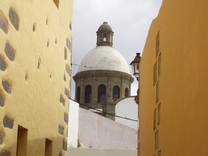 Cúpula de la Iglesia de Agüimes