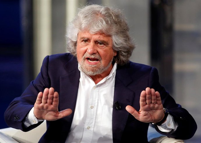 El líder del Movimiento 5 Estrellas, Beppe Grillo