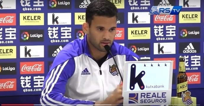 William José, jugador de la Real Sociedad 