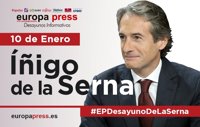 Íñigo de la Serna, este martes 10 de enero en los Desayunos Informativos de Europa Press