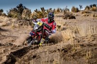 Brabec gana la sexta etapa en motos y Sunderland sigue liderando el Dakar