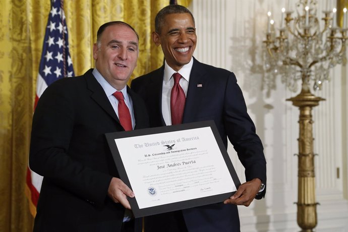 Obama y José Andres