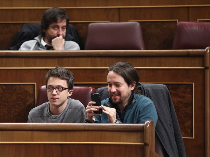 Íñigo Errejón y Pablo Iglesias
